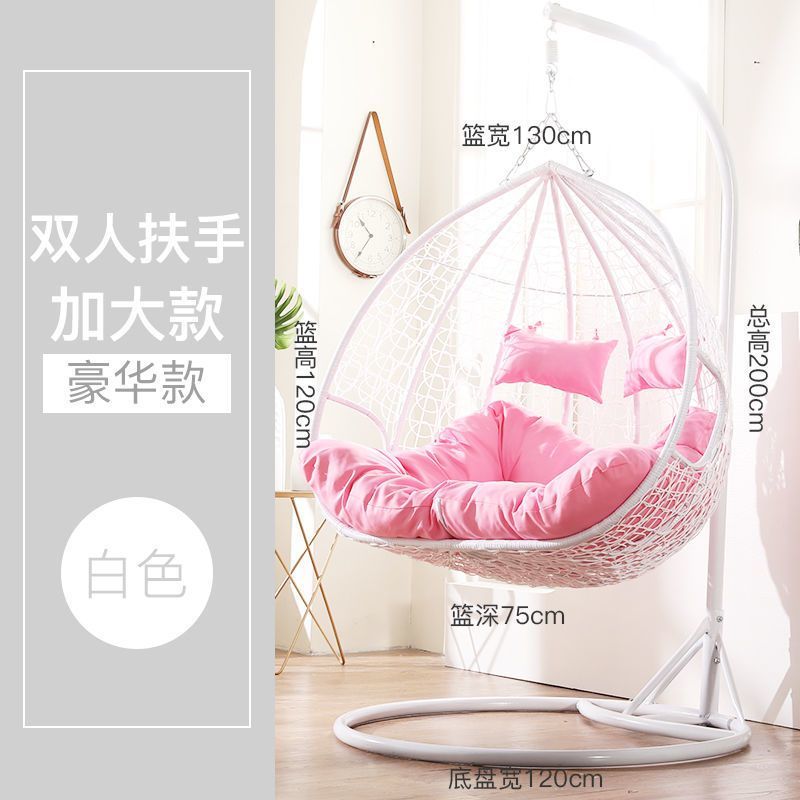 吊椅户外秋千吊篮藤椅室内阳台鸟巢椅吊床摇篮椅摇椅坐睡两用椅