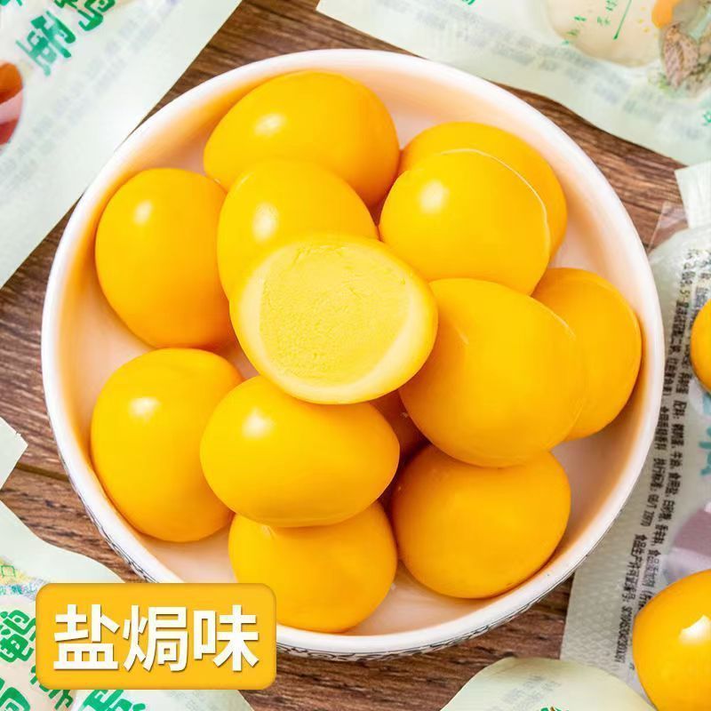 鹌鹑蛋五香卤蛋零食小包装批发五香无壳乡巴佬风味早餐好吃零食