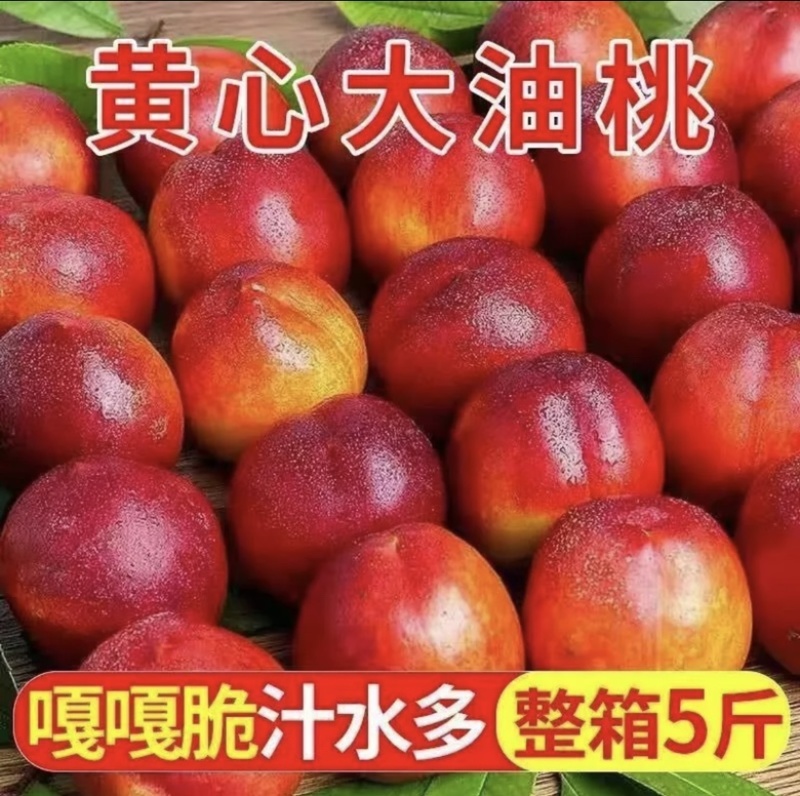 山西黄心油桃对接电商一件代发。