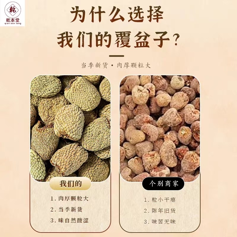 覆盆子，浙江磐安道地产各种规格都有欢迎选购批发中药材原料