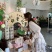 水墨江南吊带连衣裙气质晕染飘逸感碎花长裙甜美雪纺开衫女夏套装