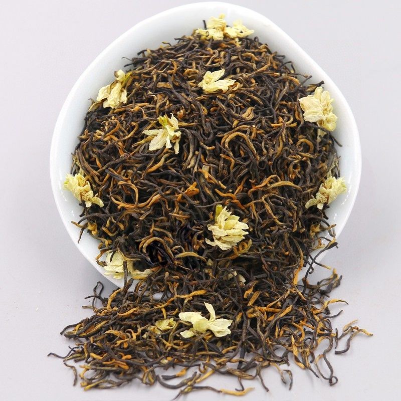 500g茉莉金骏眉）茉莉花茶浓香型茉莉红茶新茶