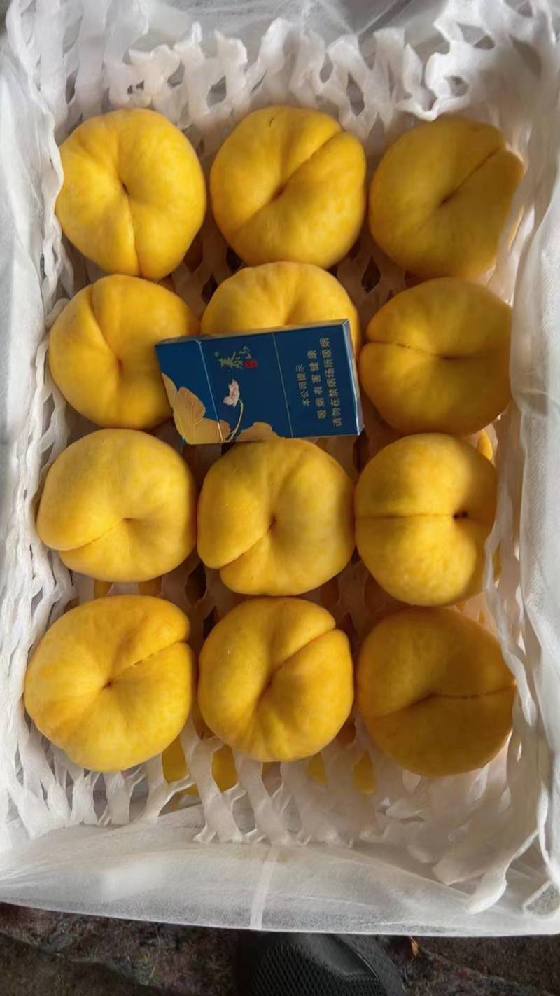 《油蟠桃》黄蟠桃/红蟠桃/萌阴油蟠桃/产地货源/质量三包
