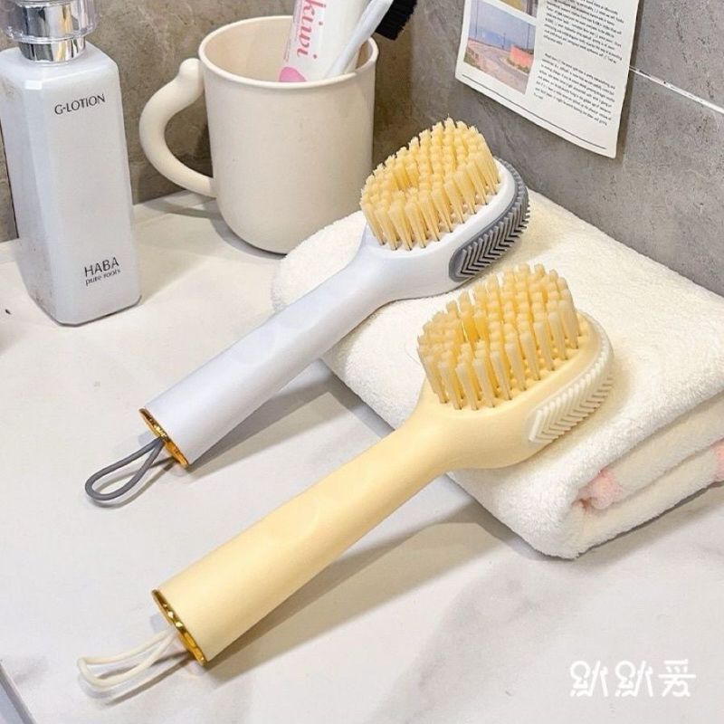 大容量加液鞋刷多功能家用悬挂刷鞋工具不伤鞋软毛洗衣清洁刷