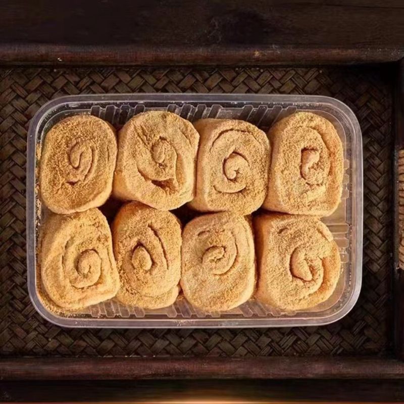 东北驴打滚打糕传统原味豆面卷老式350g批发休闲零食