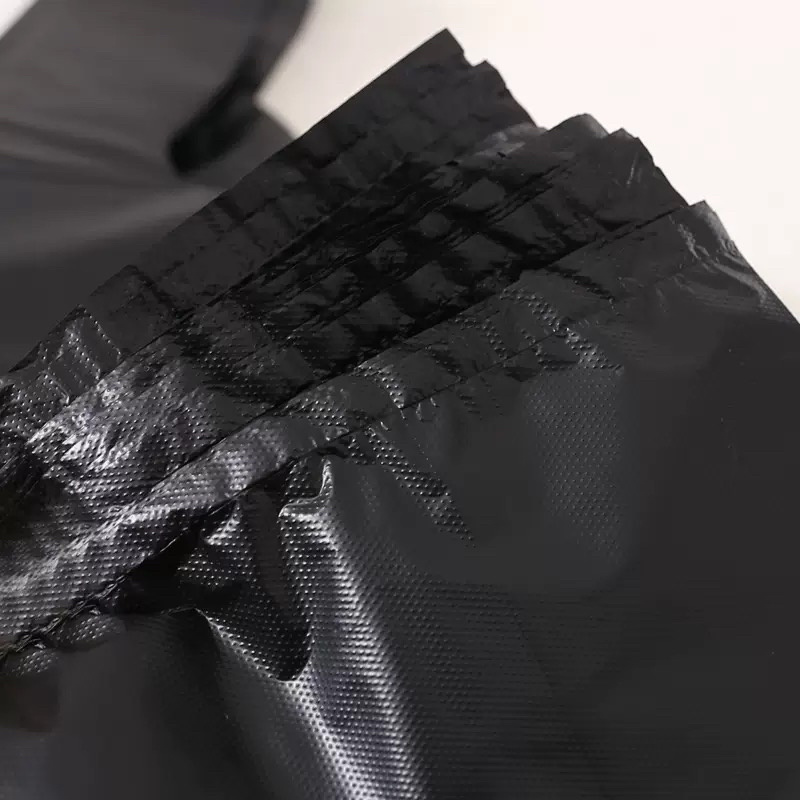 超厚方便袋整件批发黑色塑料袋农产品专用装货袋背心手提式袋
