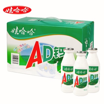 【5月份】正品娃哈哈AD钙奶220g*24瓶整箱儿童酸奶牛奶