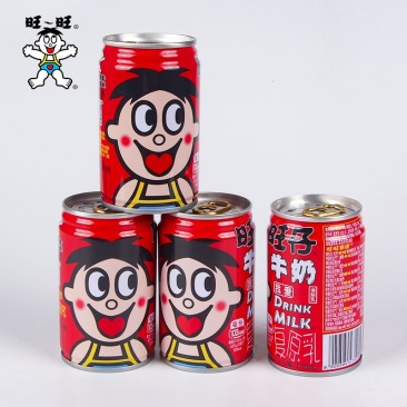 旺旺旺仔牛奶原味145ml*6罐装儿童风味早餐牛奶过节送礼小