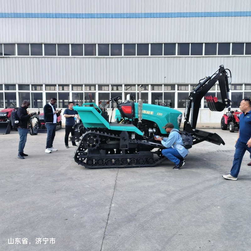 履带拖拉机水旱两用拖拉机小挖机