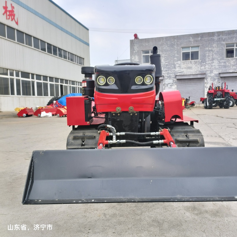 35马力水旱两用耕地机多功能履带旋耕机一机多用