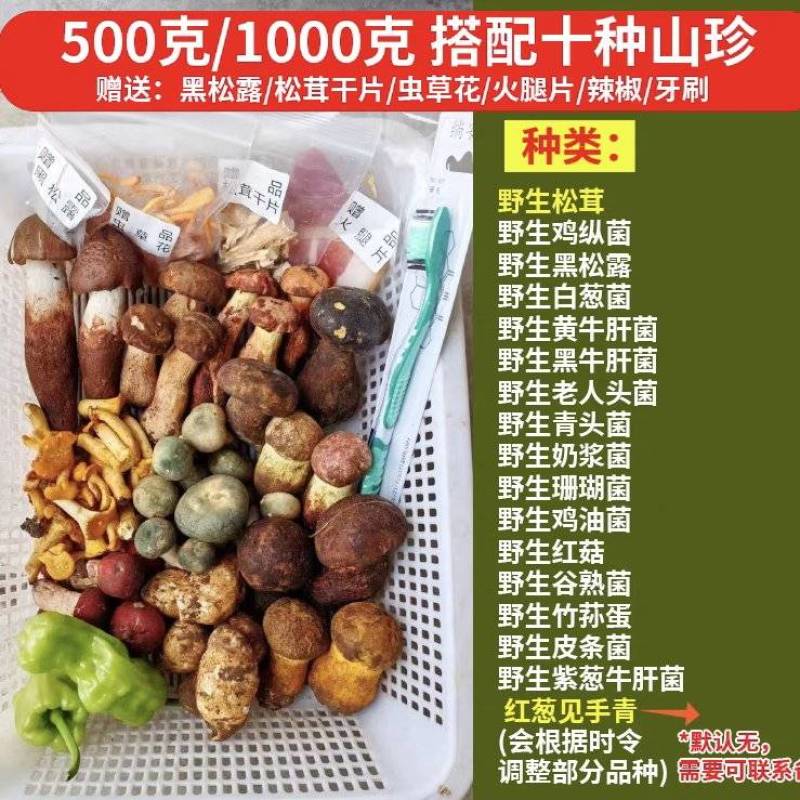 鲜野生菌火锅汤包（10种山珍）