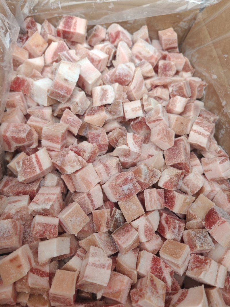 精品肉块纯干原切一箱20斤，食堂盒饭红烧肉预制菜都可使用