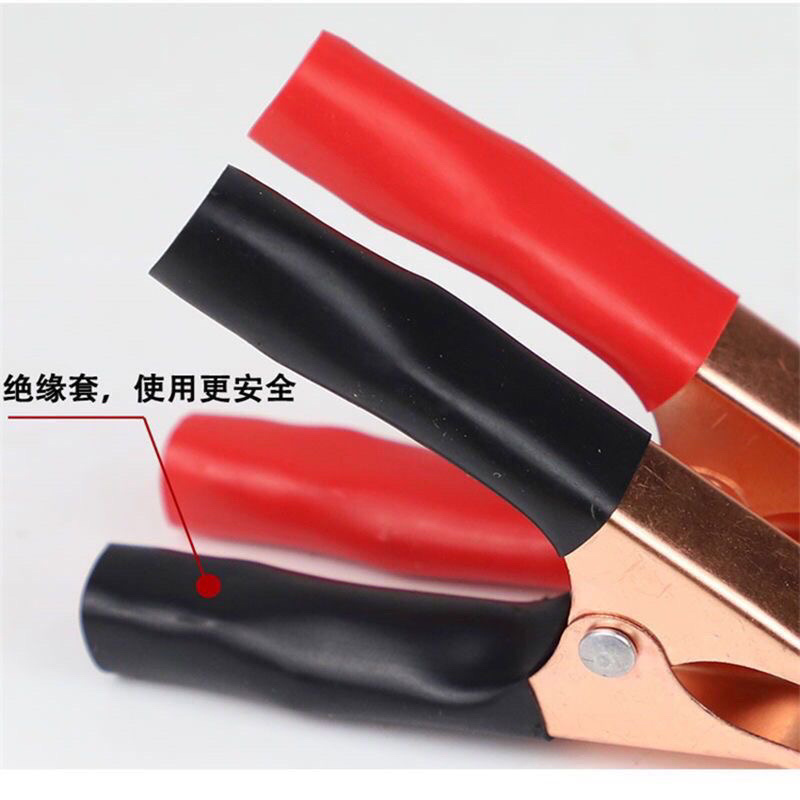 加厚汽车电瓶线夹电瓶夹子渡铜搭火线接电线连接卡子