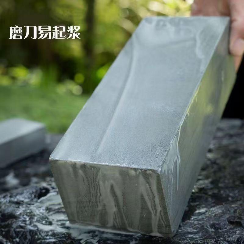 天然磨石磨刀正宗好天然磨刀石家用菜刀细磨浆石磨刀工具