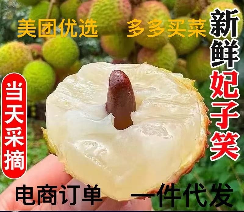 妃子笑代办电商一件代发多多买菜美团优选
