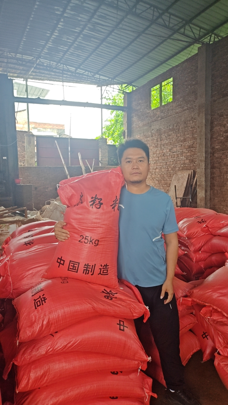 湖南茶籽饼茶粕茶枯粉茶麸水产清塘杀杂鱼福寿螺蝌蚪种植杀虫