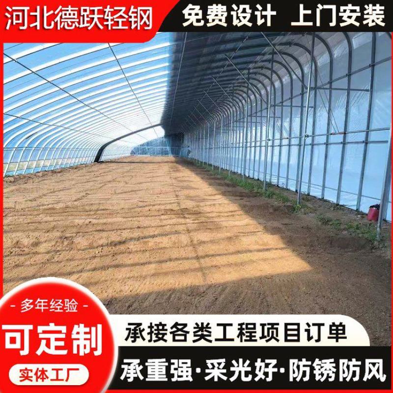 成套大棚养殖大棚蔬菜种植大棚抗压强结构稳定，