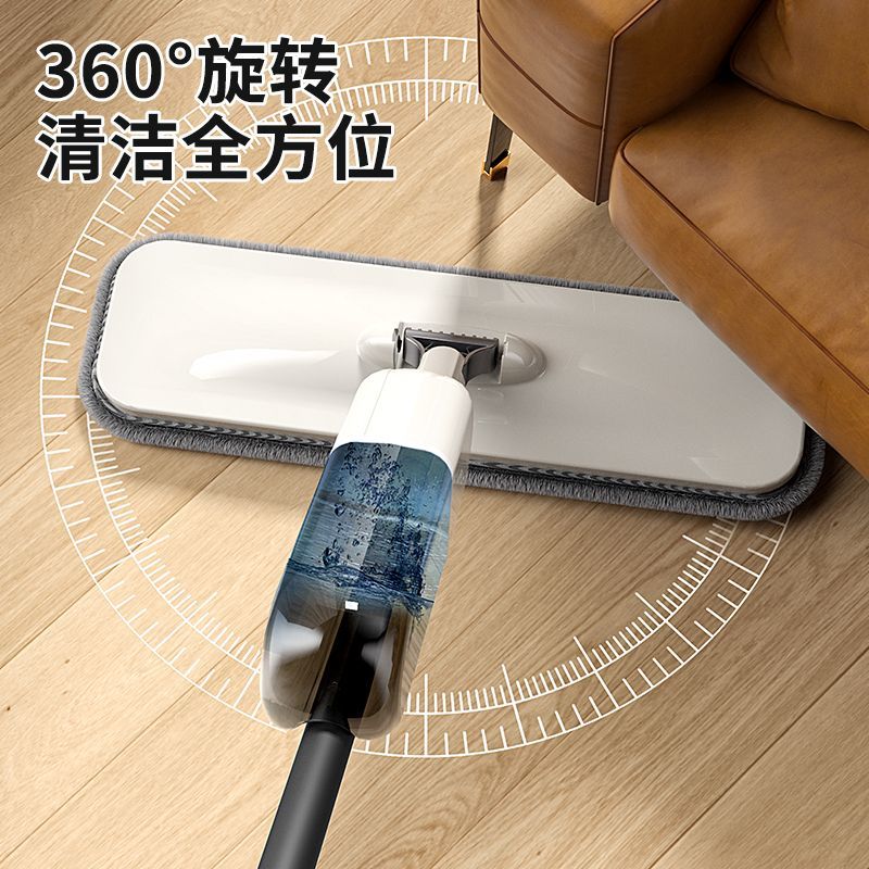 爱格喷水喷雾平板拖把家用一拖净2023新款懒人免手洗拖布