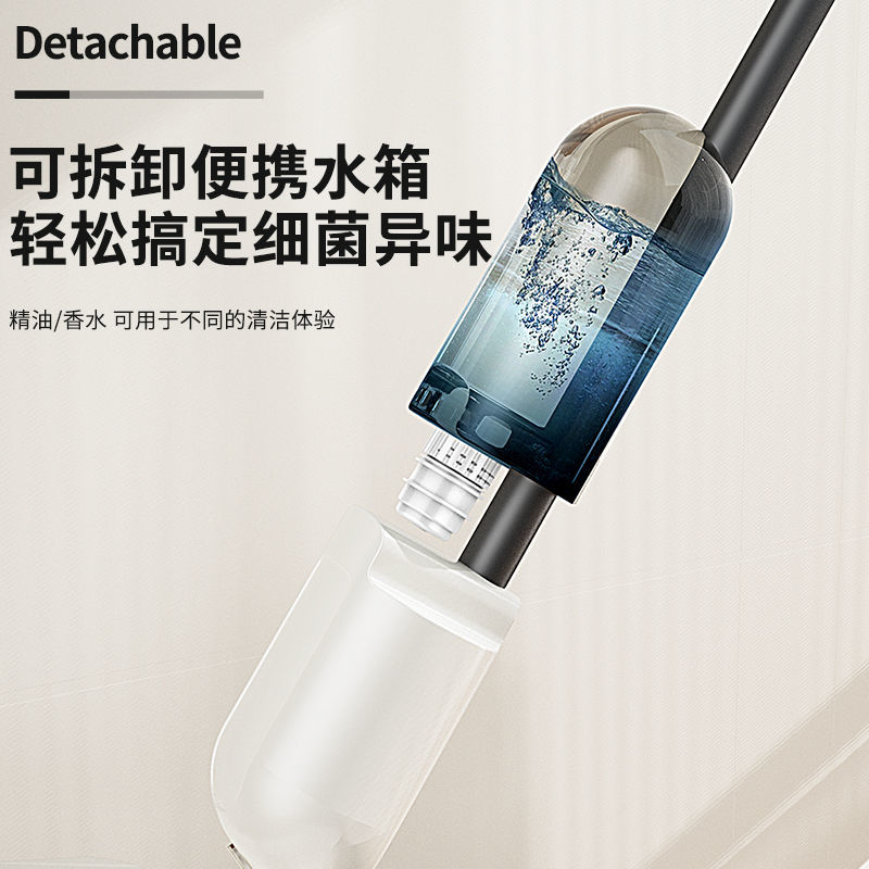 爱格喷水喷雾平板拖把家用一拖净2023新款懒人免手洗拖布