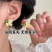 超仙清新栀子花磁吸耳夹女免打孔森系甜美茶系无耳洞小众耳饰