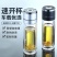 【一键开盖】玻璃杯车载速开杯专用带盖防摔防爆便携商务双层水杯