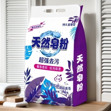 正品薰衣草大袋强效洗衣粉天然持久皂粉去污留香便宜家庭装规格