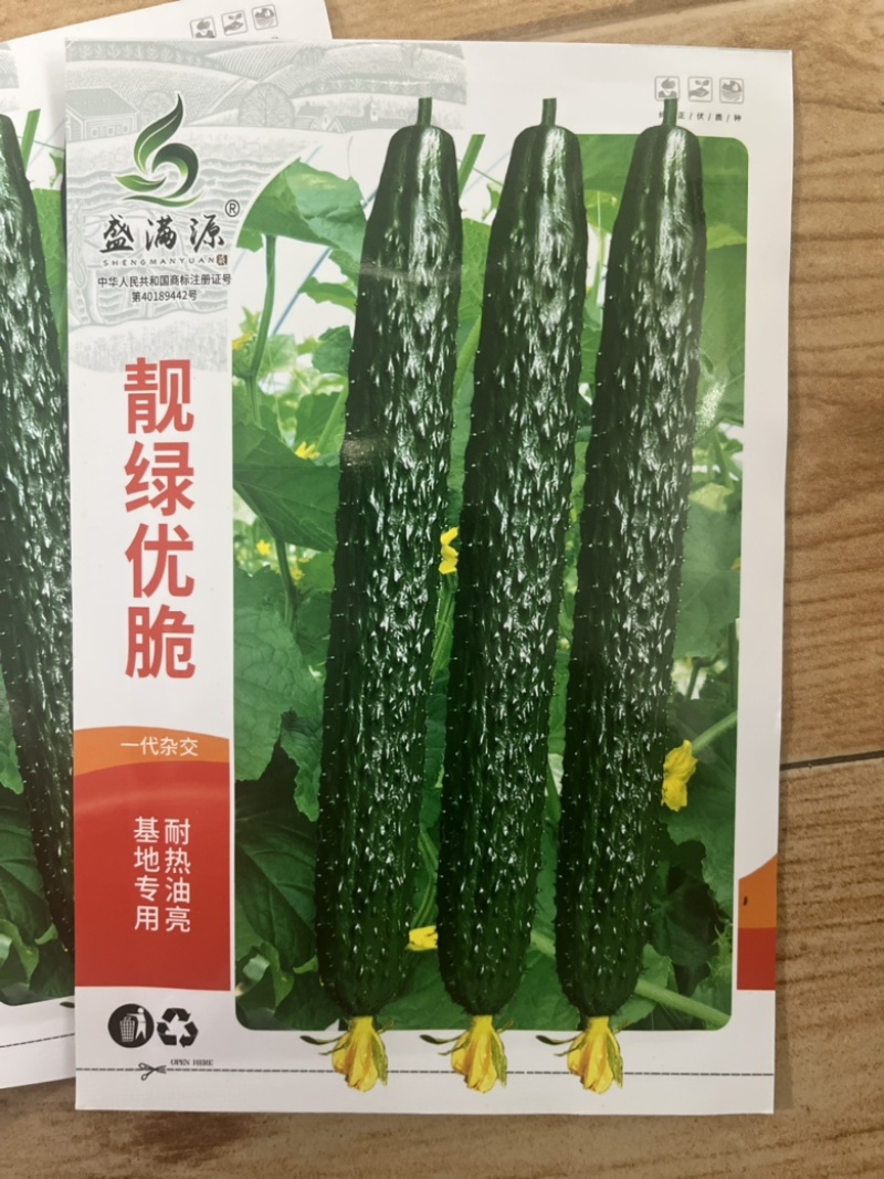 基地专用源头直供耐热抗病油亮绿肉黄瓜种子