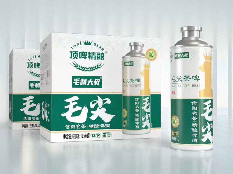 原浆精酿啤酒一升每箱六瓶源头厂家批发