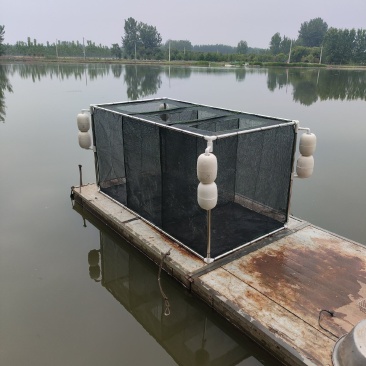 养鱼隔离存鱼养虾网箱悬浮漂浮鱼护全框架骨架支架带盖农家乐