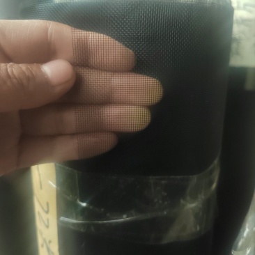 0.12毫米粗24目超薄高清网柔钢卷帘纱窗网回卷无痕纱网