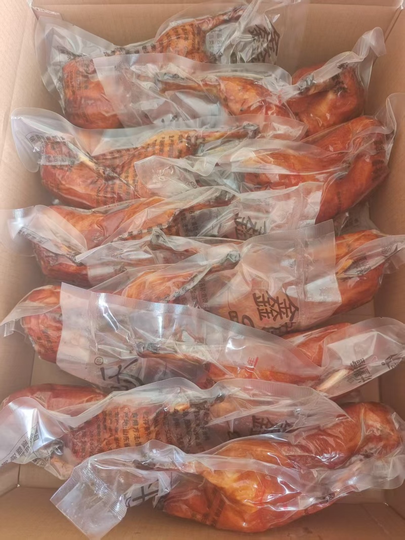精品烤鸭全熟去头带脖子或者去头去脖子加热即食欢迎联系