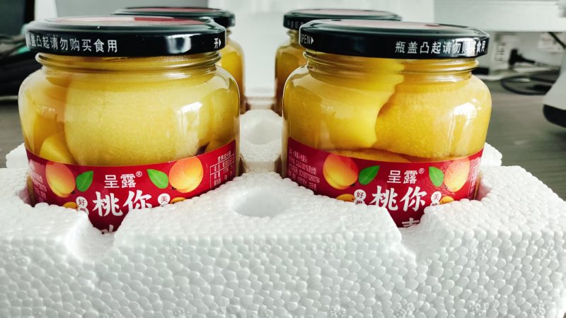 电商款510g*4黄桃罐头品质保证一件代发