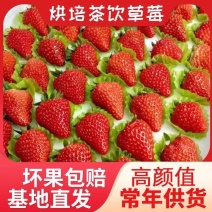 云南蒙特瑞草莓大量供应货源充足，量大从优供应电商市场