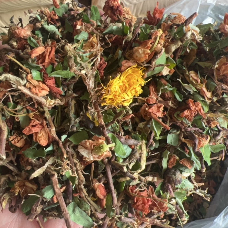 养肝茶地摊电商批发三和茶鸡骨草叶溪黄茶罗汉果花