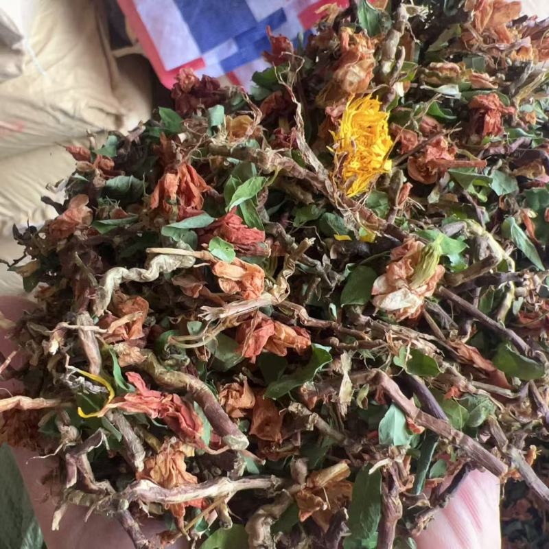 地摊电商批发三和茶鸡骨草叶溪黄茶罗汉果茶花茶