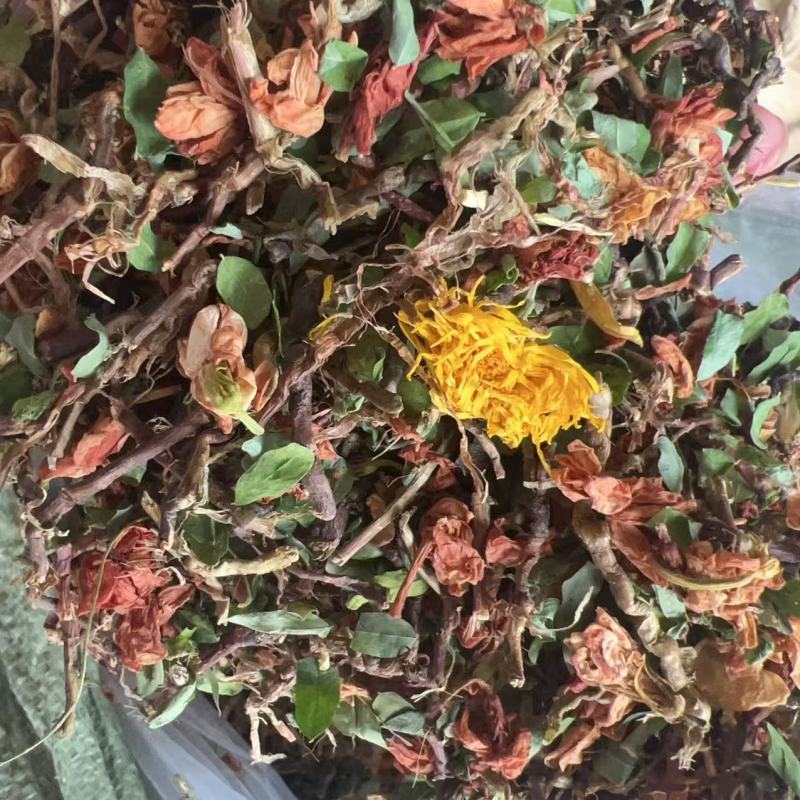 地摊电商批发三和茶鸡骨草叶溪黄茶罗汉果茶花茶