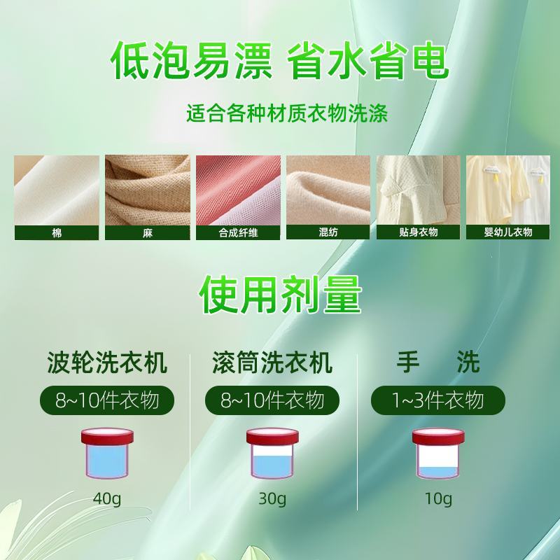 小小不仅APG萘诗洗衣液，总活性物含量18-21%