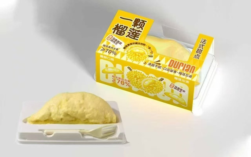 一颗榴莲慕斯蛋糕100g/盒