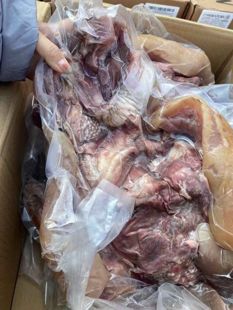 牛头片熟牛头肉牛嘴巴现货供应品质保证一手货源价格美丽