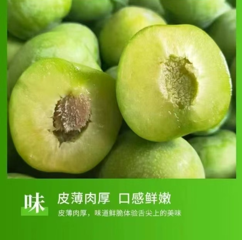 一件代发～李子～青脆李子，脱骨李子～对接各大电商平台