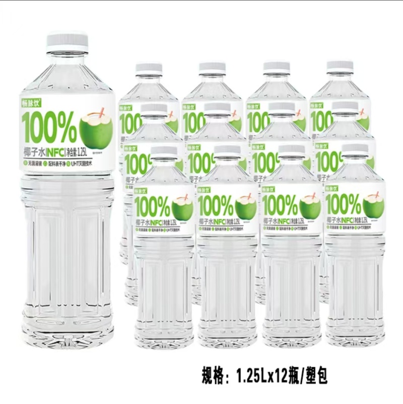 1.25L×12瓶塑包椰子水
