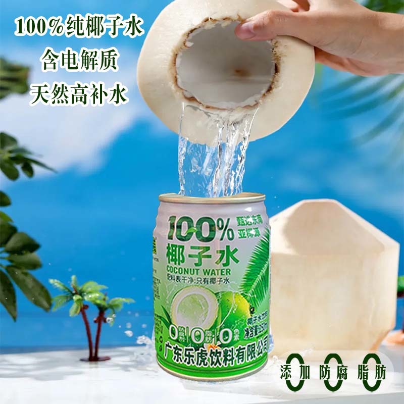 清爽一夏椰子水