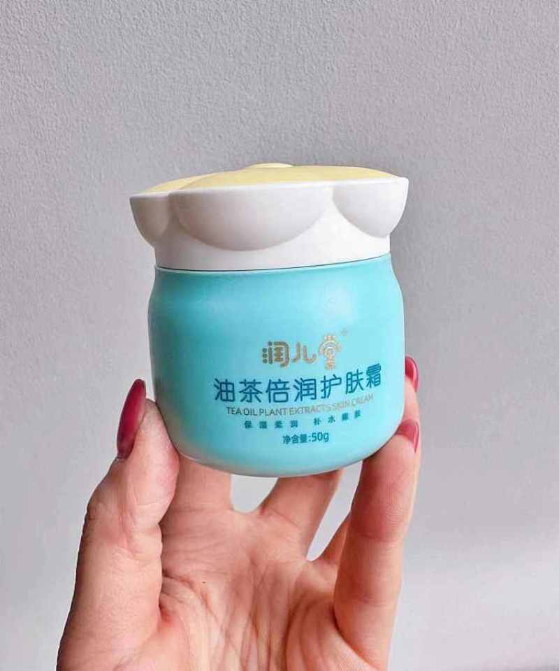 油茶面霜润儿堂油茶倍润护肤霜50g全国发货