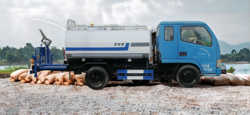 二手4立方洒水车