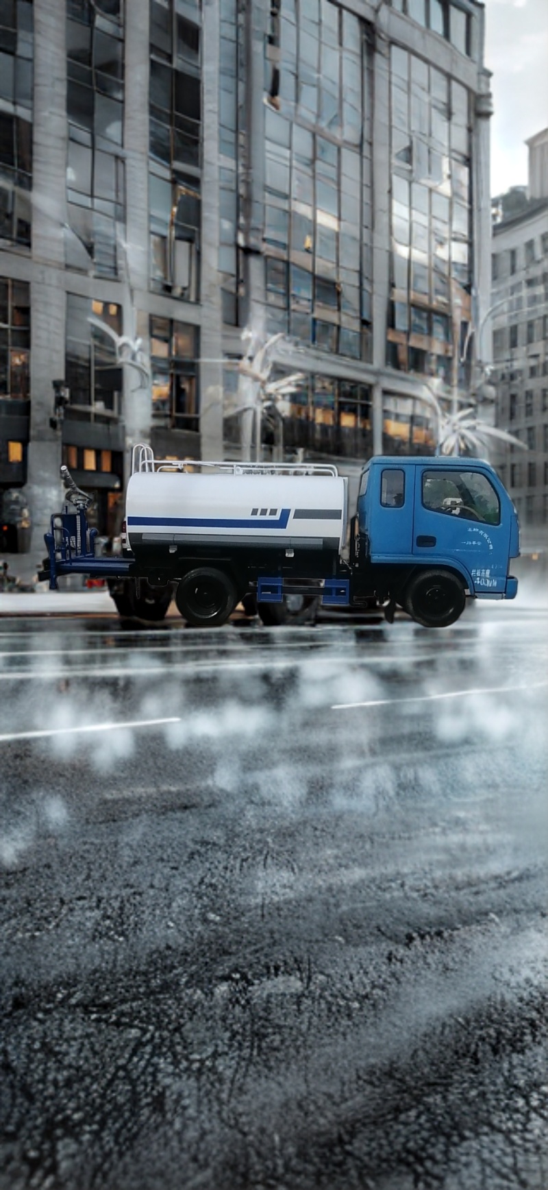 二手4立方洒水车