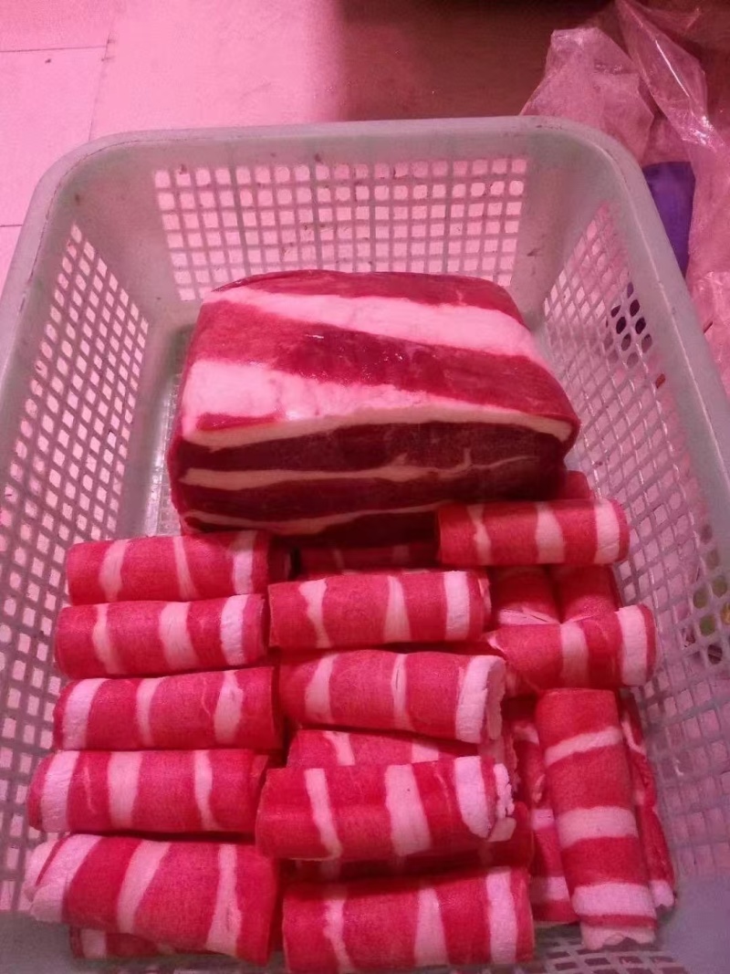 谷饲肥牛一号，纯干，纹理好，口感超棒，火锅店高档产品！！
