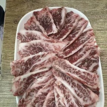 和牛牛肋条高端雪花牛肉烧烤烤肉烧鸟食材大量供应