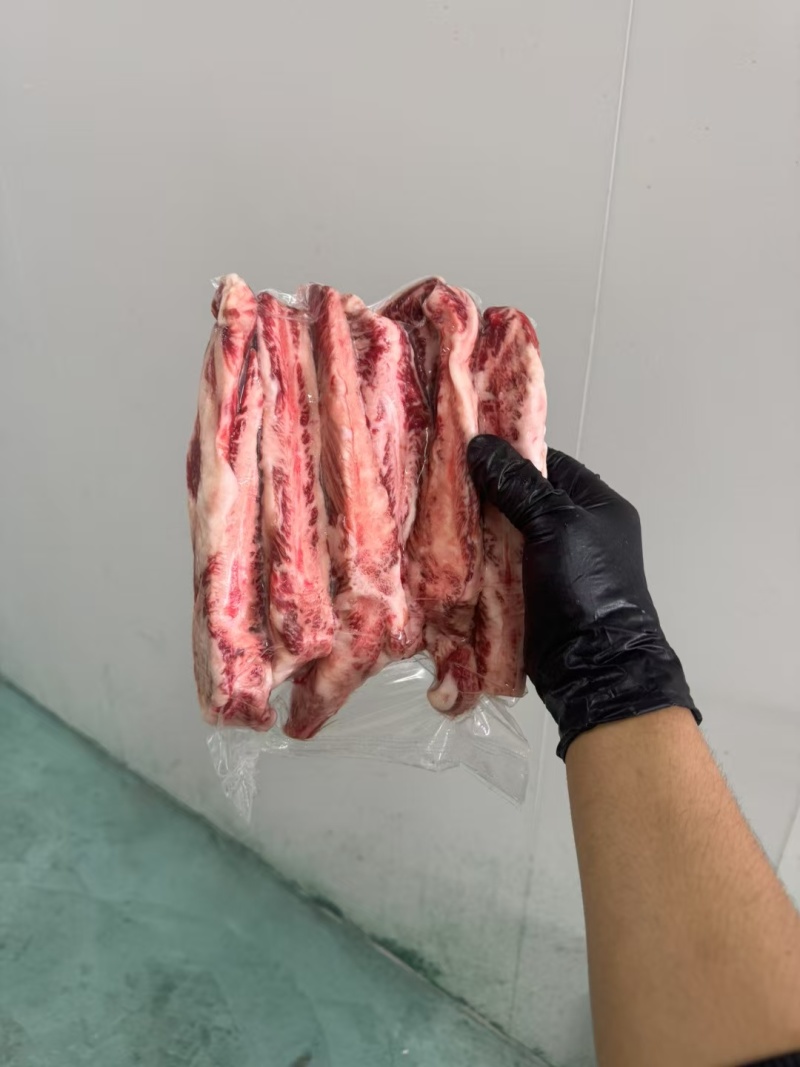 和牛牛肋条高端雪花牛肉烧烤烤肉烧鸟食材大量供应