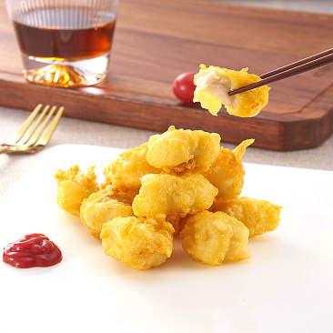 东海高品质油炸酥脆鳕鱼块鳕鱼条