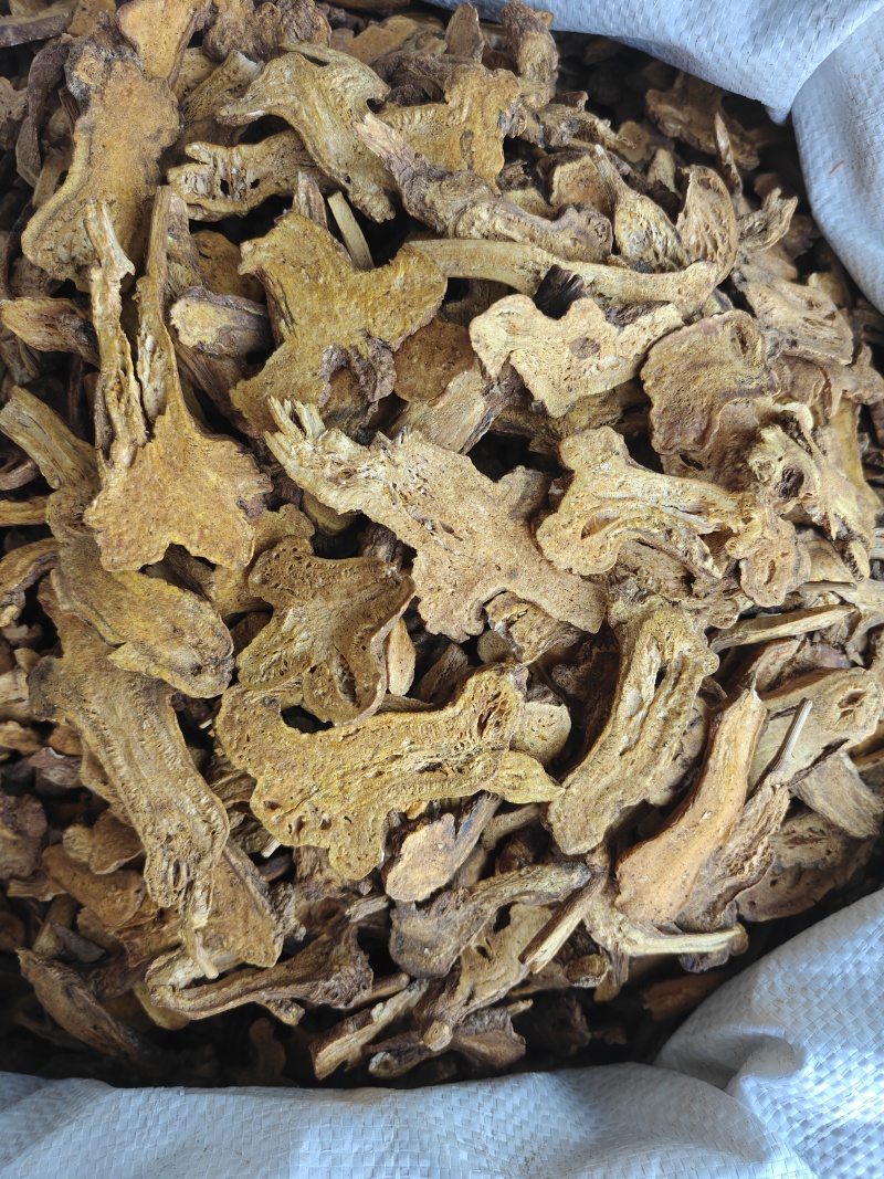 白术麸白术货2年以上大统货关书药业批发中药材